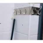 ASKICI Şeffaf Duvar Askısı 5'li Iz Bırakmayan Güçlü Yapışkanlı Banyo Mutfak Düzenleyici Kanca Askılık