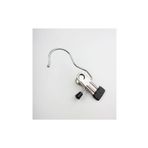 Askıcı Vitrin Tek Mandal Krom Metal Askı, Şal Askısı - 10 Adetaa-2154514