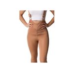 Askılı Ayarlanabilir Patentli Büzgü Kadın Tulum Angel's Brace (Nude, M)