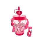 Askılı Barbie Lisanslı Plastik Şişe (535ML) by MINISO