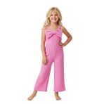 Askılı Kız Çocuk Tulum PEMBE 8-9 YAŞ