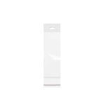 Askılı (Meksika Şapka) Bantlı Şeffaf Opp Torba 8x21+9 cm - 500 Adet