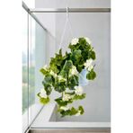 Askılı Saksıda Yapay Sarkan Sardunya - 100 cm Balkon ve Teras Çiçeği