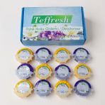 Askılı Wc Koku Giderici 50 gr 12 Ad Teffresh Karma Renkler