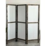 Aşkın Parti Evi Paravan Seperatör Çıtalı 3 Kanatlı En 150CM Yükseklik 160CM Panel Kumaş Paravan - 150 x 160