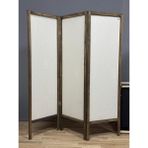 Aşkın Parti Evi Paravan Seperatör Panel Kumaş Paravan Ara Bölme Aparat 3kanatlı - 150x160 - Ahşap - Ceviz