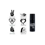 Aşkın Zaferi Spray Tattoo Geçici Sprey Dövme Seti