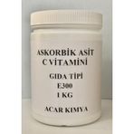 Askorbik Asit - C Vitamini - E300 - Gıda Tip 1 KG