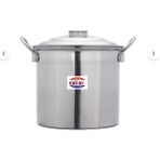 Askur Aluminyum Zoba Kazanı Çamaşır Kazanı No 36 - 2,5 - 3.5 L - Gri