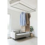 Askur Tavana Monte Asansörlü Çamaşır Kurutma Askısı 70x144 cm 6 Askı İpi Beyaz