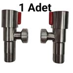 Asl-233 İnox Renkli Aç Kapa Çamaşır Ve Bulaşık Makine Musluğu Inox