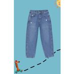 ASL GOLF CLUB Mavi Erkek Çocuk Regular Pamuklu Denim Pantolon Jean
