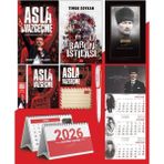 Asla Vazgeçme - Ayraç - Kartpostal - Poster - Baron Istilası - 2026 Ajanda Komutan - Gazi Duvar Takvimi - Masa Takvimi