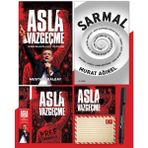 Asla Vazgeçme - Ayraç - Kartpostal - Poster - Sarmal - Atatürk İmza Baskılı Kalem