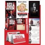 Asla Vazgeçme - Ayraç - Kartpostal - Poster - Vurgun - Parsel Parsel 2 - 2026 Ajanda Istikbal - Sakarya Duvar Takvimi - Masa Takvimi