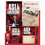 Asla Vazgeçme - Ayraç - Kartpostal - Poster - Yağma - Sayıştay Belgeleri - Atatürk İmza Baskılı Kalem