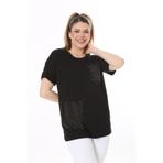 ASLAMI TEKSTIL Taşlı tişört modeller
