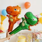 Aslan 12 adet Dinozor Alüminyum Folyo Balon Seti,Partiler içinçok güzel balon seti