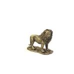 Aslan Figürü Biblo Gold Renkli