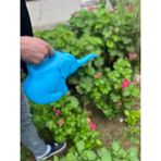 Aslan Plastik Palet 2.0 Lt Bahçe Sulama Bidonu MAVİ (Fil) - Açık Mavi
