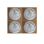 Aslan Yapı Market Tavan Glop Led Ampül Tavan Armatürü Balkon Banyo Lambası 4 Adet