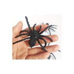 ASLANKAR büyük boy örümcek oyuncak 8 cm şaka,halloween,korku,eğlence 1 adet.
