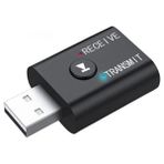 Aslanoğlu Store Ally 2ın1 Bluetooth 5.0 Mini USB Adaptör+Fm TRANSMITTER-(5775)