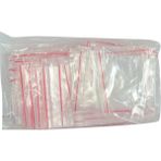 Aslanoğlu Store Kilitli Naylon Torba Poşet 5x5 cm Şeffaf 100 Adet 1 Paket
