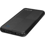 Aslanoğlu Store S-Link IP-G12N Taşınabilir Pil Şarj Cihazı Powerbank 10.000mAh Siyah MicroUSB ve Type-C Uyumluluğu
