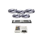 Asled 25 Metre Iç Rgb Şerit Led 25 Amper Ultra Slim Trafo Kumanda 3 Çip 5050 Double Pcb