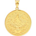 Aslı Gold 2.2 Cm Altın Tuğralı Kolye Ucu (KLY0543)