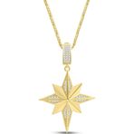 Aslı Gold Altın Boyutlu Kuzey Yıldızı Charm Kolye (KLY1442)