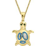 Aslı Gold Altın Kaplumbağa Kolye (KLY1603)