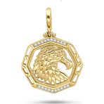 Aslı Gold Altın Kartal Model Kolye Ucu (UC0082)