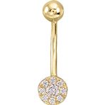 Aslı Gold Altın Minimal Göbek Piercingi (PC0028)