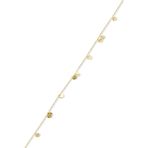 Aslı Gold Altın Pullu Spor Zincir Halhal (HL0024)