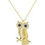 Aslı Gold Altın Sevimli Baykuş Kolye (KLY0421)