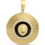 Aslı Gold Aslan Altın Madalyon Erkek Kolye (UC0287)