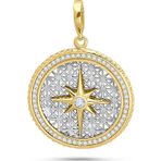 Aslı Gold Kuzey Yıldızı Altın Kolye Ucu (UC0096)