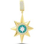 Aslı Gold Kuzey Yıldızı Altın Kolye Ucu (UC0262)