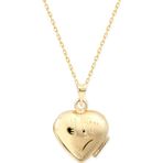 Aslı Gold Mini Kalp Madalyon Kolye (KLY0193)