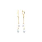 Aslı Gold Sallantılı Altın Inci Küpe () KP0246