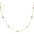 Aslı Gold Taşlı Spor Altın Zincir Kolye (KLY0275)