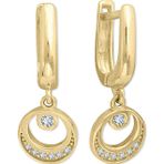 Aslı Gold Yuvarlak Minimal Altın Günlük Küpe (KP1059)