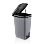 Aslife 15 lt Metalik İç Kovalı Pedallı Çöp Kovası