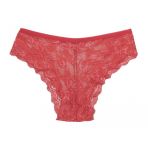Asm0111 Bayan Kırmızı Dantel Tanga String