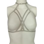 ASM1144 Kadın Gri Bralet Büstier Sütyen