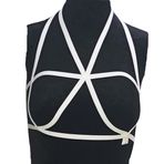 ASM1277 Kadın Ekru Karamis Bralet Tek Sütyen