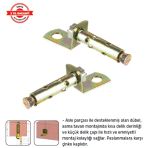 Asma Tavan Dübeli M 6 X 45 Mm (100 Adet)