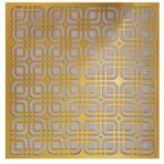 ASMA TAVAN UYUMLU LED DÖŞENEBİLİR MODERNA 60X60 CM TAVAN PANELİ- ALTIN RENK